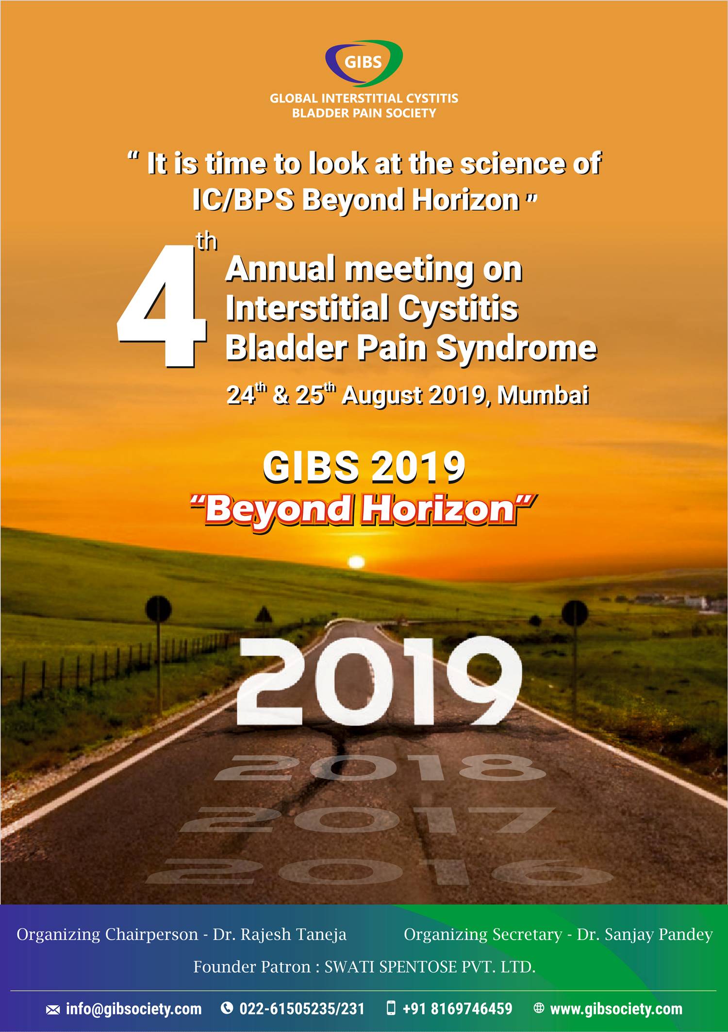 4th Annual Conference of the Global Interstitial Cystitis Bladder Pain Society (GIBS)