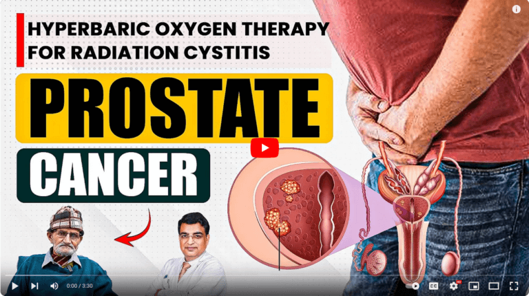 How Hyperbaric Oxygen Therapy Saved a Prostate Cancer Patient! | Treatment for Radiation Cystitis